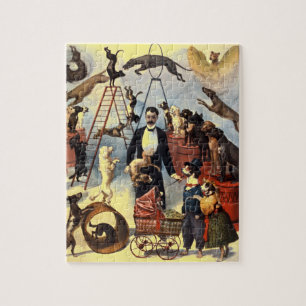 Vintage Hunde Ristorante La Lanchetta Puzzle