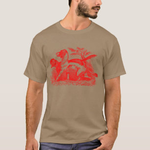 Vintage Hunde T-Shirt