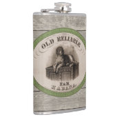 Vintage Hundebilderung - Zigarrenbezeichnung Flachmann (Rechts)