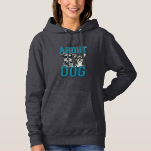 Vintage-Hundeliebhaber-Zitat-Vektordesign_1 Hoodie