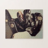 Vintage Hundemalerei Puzzle (Horizontal)