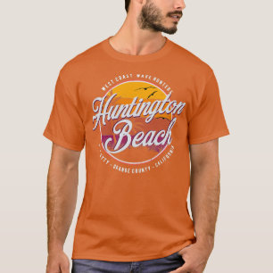 Vintage Huntington Beach Surfing Life Ö T-Shirt