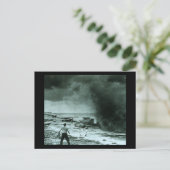 Vintage Hurrikan-Welle Postkarte (Stehend Vorderseite)