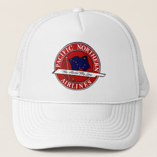 Vintage-Hut Alaska Route Airline Pacific Northern Truckerkappe