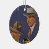 Vintage Hüte Keramik Ornament (Rechts)