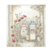 Vintage Hütte Bauernhof Papier Notepad Notizblock (Vorderseite)