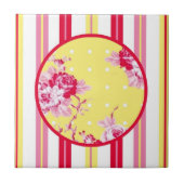 Vintage Hütte Fliese (Vorderseite)