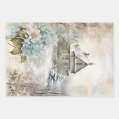 Vintage Hütte Garten Ephemera Geschenkpapier Set (Vorderseite 2)