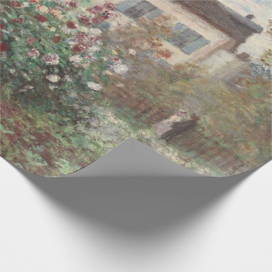 Vintage Hütte Geschenkpapier (Ecke)