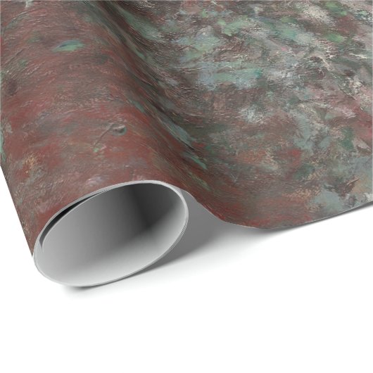 Vintage Hütte Geschenkpapier (Rolleneckpunkt)