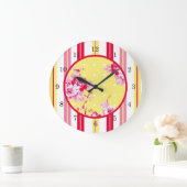 Vintage Hütte Große Wanduhr (Zuhause)