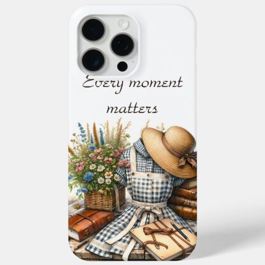 Vintage Hütte-Kern Picknick Case-Mate iPhone Hülle (Rückseite)