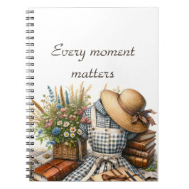 Vintage Hütte-Kern Picknick Notizblock