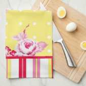 Vintage Hütte Küchentuch (Viertel Falte)