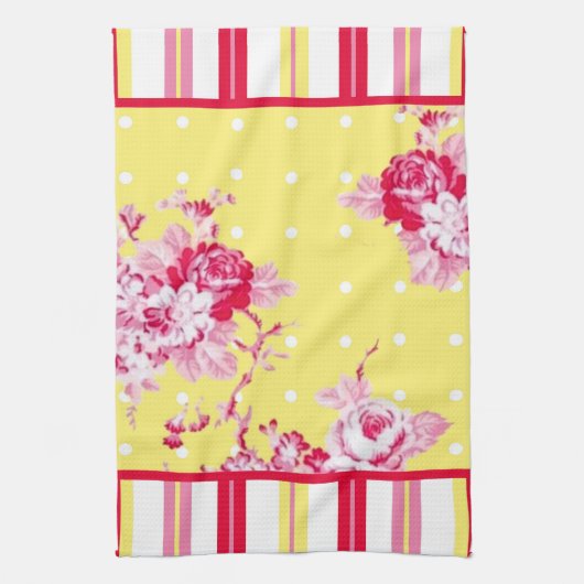 Vintage Hütte Küchentuch (Vertikal)