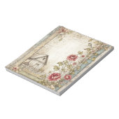 Vintage Hütte Notizblock (Rotiert)