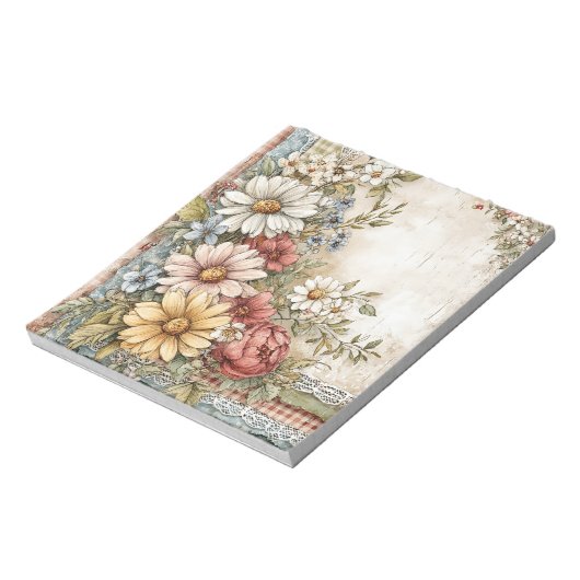 Vintage Hütte Notizblock (Rotiert)