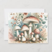 Vintage Hütte Save The Date (Rückseite)