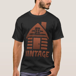 Vintage-Hütte T-Shirt