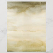 Vintage Hütte- und Aquarellpapier (Rückseite)