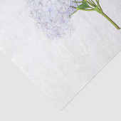 Vintage Hydrangea-Blume Seidenpapier (Ausschnitt)