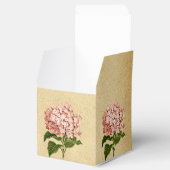 Vintage Hydrangea-Gastgeschenk Hochzeit Geschenkschachtel (Geöffnet)