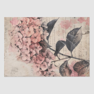 Vintage Hydrangea-Illustration Seidenpapier