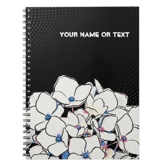 Vintage Hydrangea 'Lanarth White': The Stoic  Notizblock (Vorderseite)