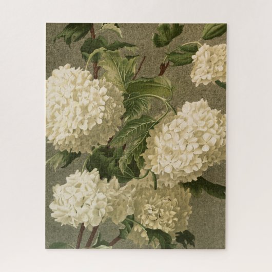 Vintage Hydrangeas Puzzle (Vertikal)