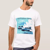 Vintage Hydroplane. Die Thunderboote T-Shirt (Vorderseite)