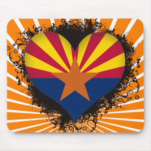 Vintage i-Liebe Arizona Mousepad (Vorne)