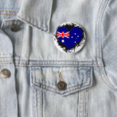 Vintage i-Liebe Australien Button (Beispiel)