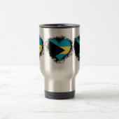 Vintage i-Liebe Bahamas Reisebecher (Mittel)