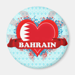 Vintage i-Liebe Bahrain Magnet