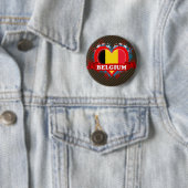 Vintage i-Liebe Belgien Button (Beispiel)