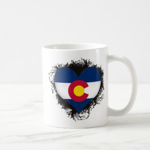 Vintage i-Liebe Colorado Kaffeetasse