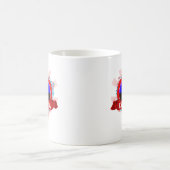 Vintage i-Liebe Estland Kaffeetasse (Mittel)