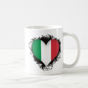 Vintage i-Liebe Italien Kaffeetasse