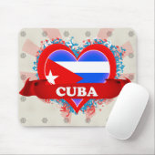 Vintage i-Liebe Kuba Mousepad (Mit Mouse)