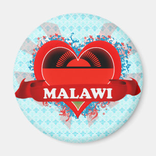 Vintage i-Liebe Malawi Magnet