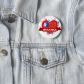 Vintage i-Liebe Myanmar Button (Beispiel)
