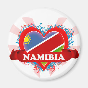 Vintage i-Liebe Namibia Magnet