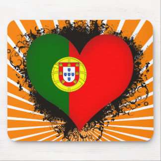 Vintage i-Liebe Portugal Mousepad