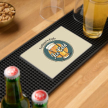 Vintage Ice Cold Beer Custom Name or Text