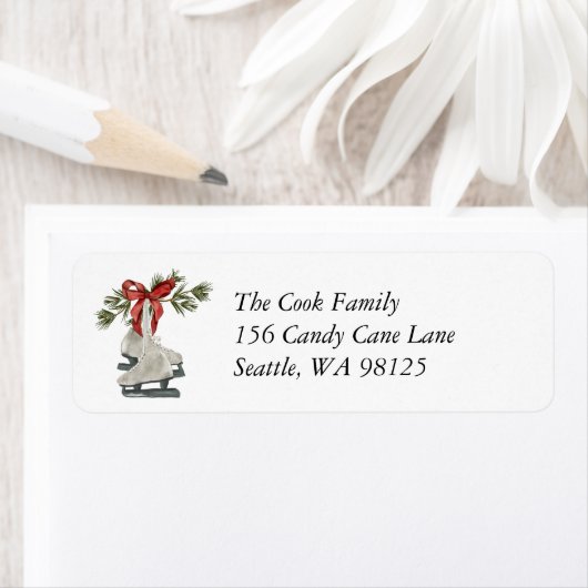 Vintage Ice Skate Urlaub (Insitu)