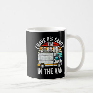 Vintage Ich bleibe im Van Phasmophobia Gamer Kaffeetasse