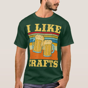 Vintage ich mag Craft-Bier T-Shirt