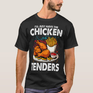 Vintage Ich nehme einfach das Hühnchen T-Shirt
