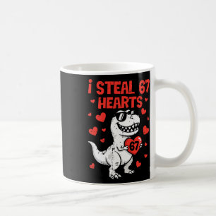 Vintage Ich stehle 67 Herzen Lustig Six Seven Vale Kaffeetasse