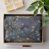 Vintage-Igel-Wald-Blumen William Morris  Seidenpapier (Geschenk)